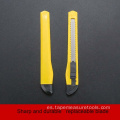 Cuchillo de uso general premium con mango de cuchillo de plástico de 9 mm
